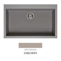 Zlewozmywak Elleci QUADRA 130 granitek G43 tortora LGQ13043